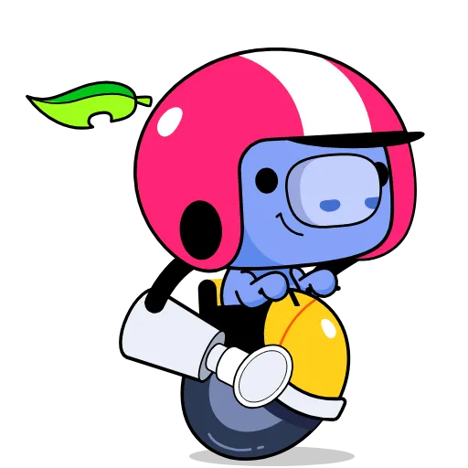 🏍 Стикер «Hello Wumpus» для Telegram