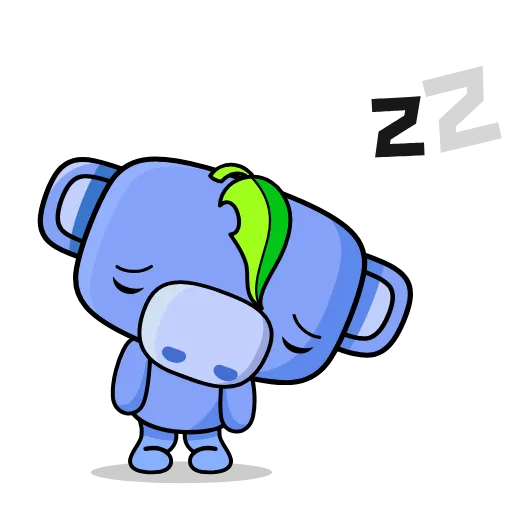 💤 Стикер «Hello Wumpus» для Telegram