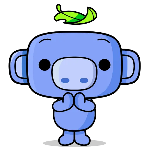 ☺️ Стикер «Hello Wumpus» для Telegram