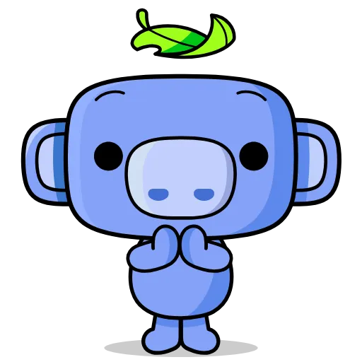 🙏 Стикер «Wumpus Beyond (Hello Wumpus)» для Telegram