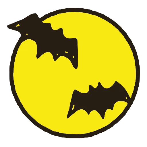 🌕 Эмодзи «Хэллоуинским вайб» для Telegram