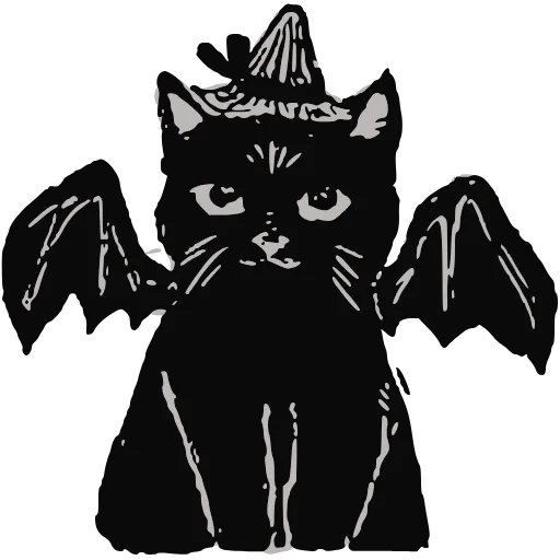 🐈‍⬛ Эмодзи «Хэллоуинским вайб» для Telegram