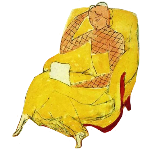 📒 Стикер «Henri Matisse» для Telegram