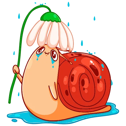 ☔️ Эмодзи «Улитка Генри» для Telegram