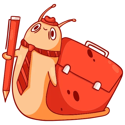 ✏️ Эмодзи «Улитка Генри» для Telegram