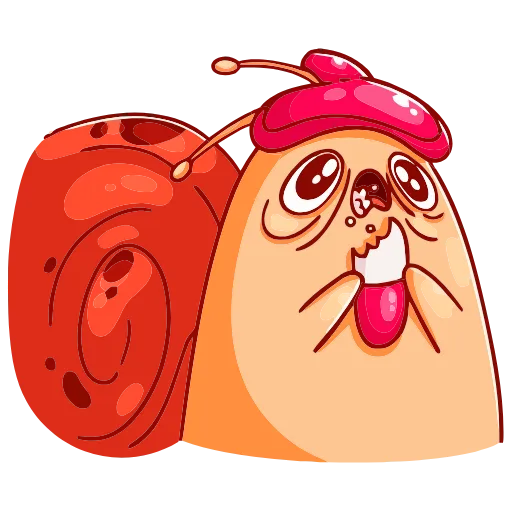 🤒 Эмодзи «Улитка Генри» для Telegram