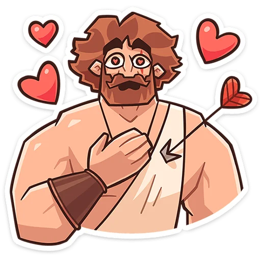 🥰 Стикер «Геракл» для Telegram