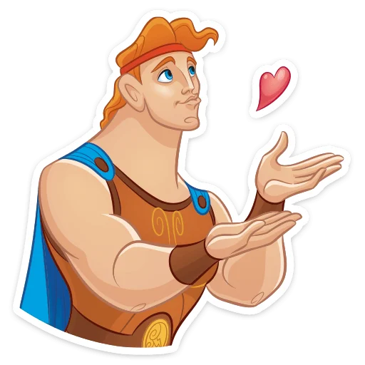 😘 Стикер «Геркулес» для Telegram