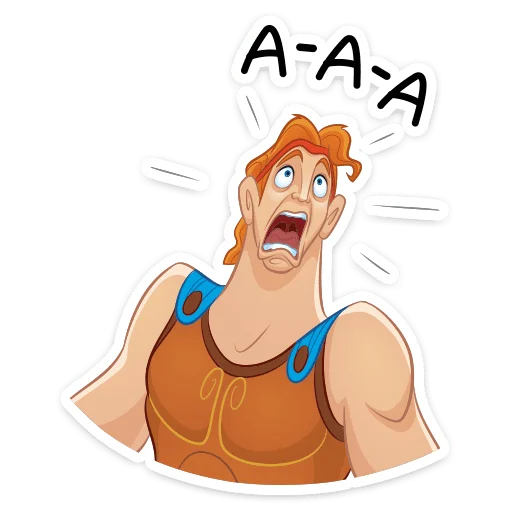 😩 Стикер «Геркулес» для Telegram