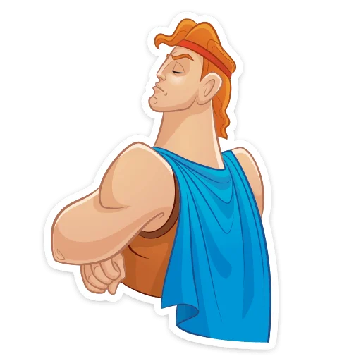 😑 Стикер «Геркулес» для Telegram