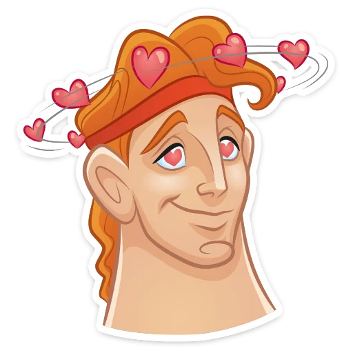 😍 Стикер «Геркулес» для Telegram