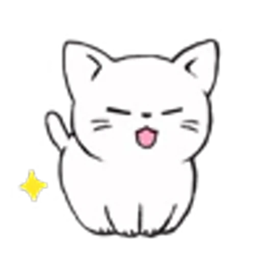 Эмодзи Kitty Kitty для Telegram — скачать