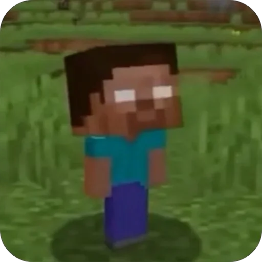 Стикерпак Herobrine для Telegram — скачать