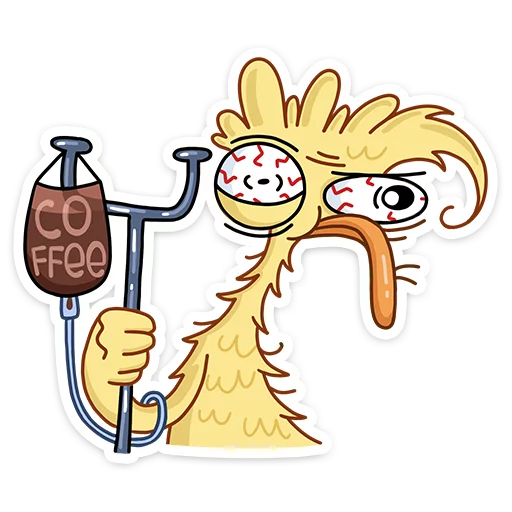 ☕️ Стикер «Герои мышки и клавы» для Telegram