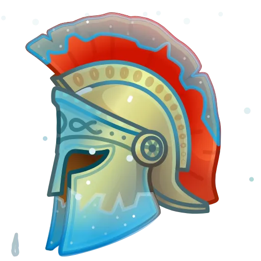 💎 Стикер «Heroic Helmet» для Telegram