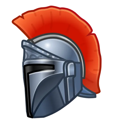 💎 Стикер «Heroic Helmet» для Telegram