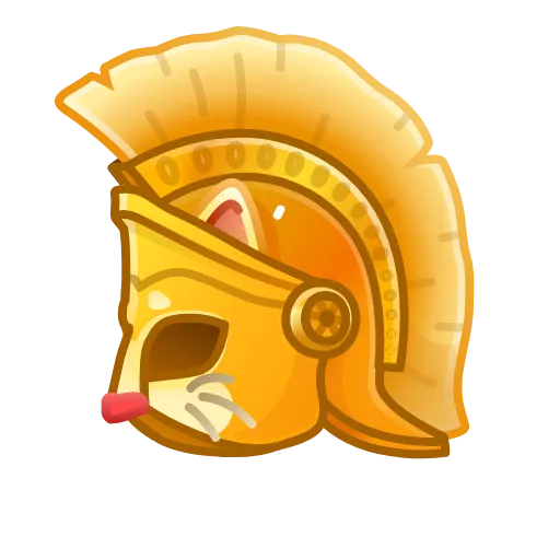 💎 Стикер «Heroic Helmet» для Telegram