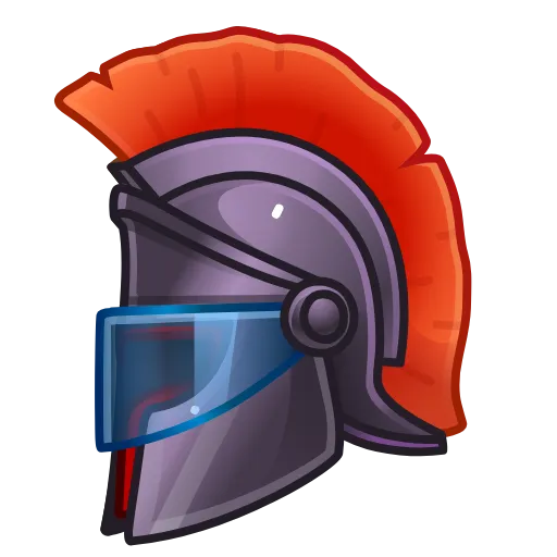💎 Стикер «Heroic Helmet» для Telegram