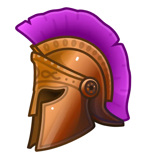 💎 Стикер «Heroic Helmet» для Telegram