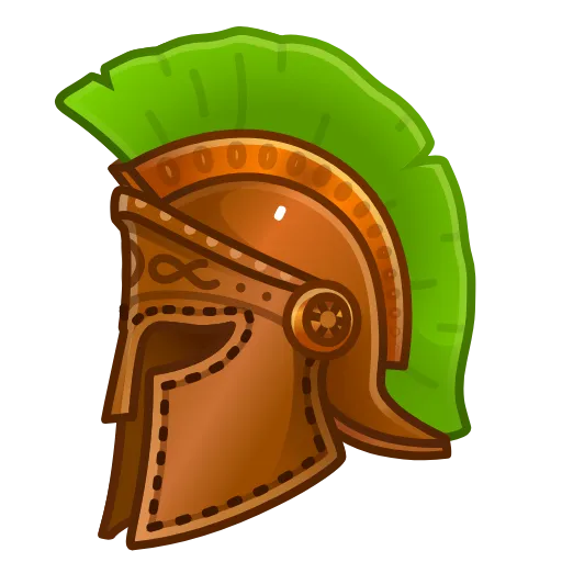 💎 Стикер «Heroic Helmet» для Telegram