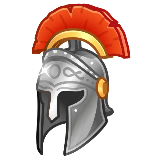💎 Стикер «Heroic Helmet» для Telegram