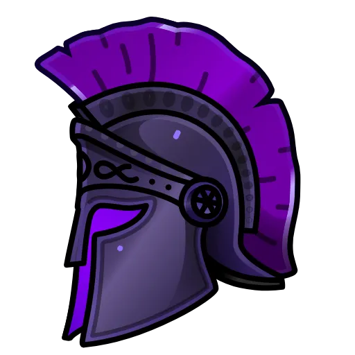 💎 Стикер «Heroic Helmet» для Telegram