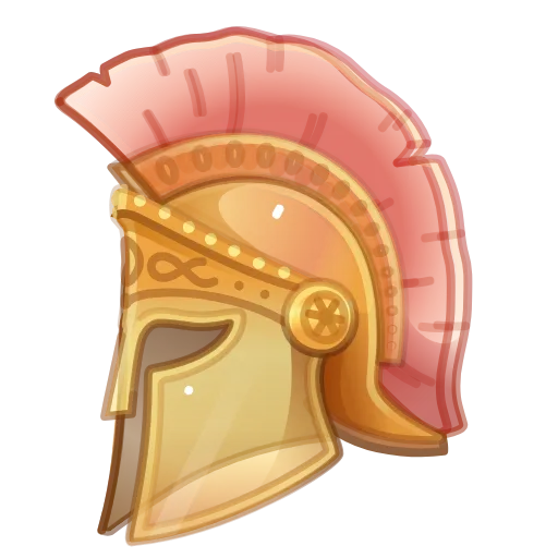 💎 Стикер «Heroic Helmet» для Telegram