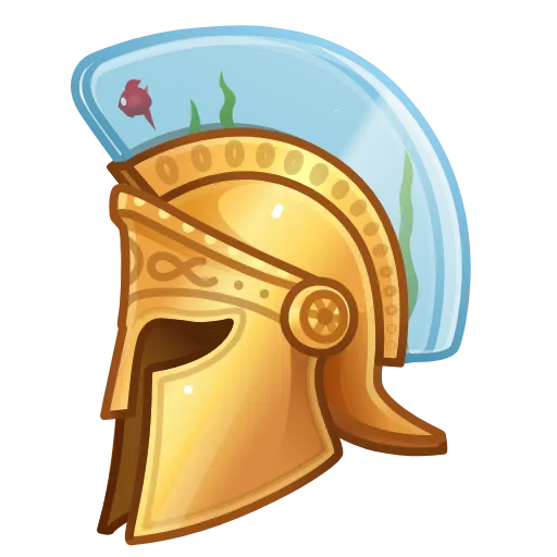🪖 Эмодзи «Heroic Helmet» для Telegram