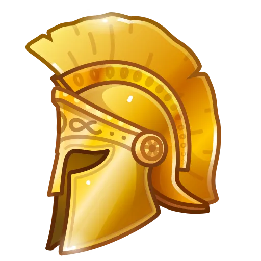 Стикерпак Heroic Helmet для Telegram