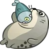 🦭 Эмодзи «🦭 Sealcalf - смайлы с тюленем» для Telegram
