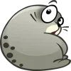 🦭 Эмодзи «🦭 Sealcalf - смайлы с тюленем» для Telegram