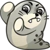 🦭 Эмодзи «🦭 Sealcalf - смайлы с тюленем» для Telegram