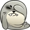 🦭 Эмодзи «🦭 Sealcalf - смайлы с тюленем» для Telegram