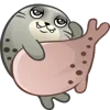 🦭 Эмодзи «🦭 Sealcalf - смайлы с тюленем» для Telegram