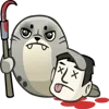 🦭 Эмодзи «🦭 Sealcalf - смайлы с тюленем» для Telegram