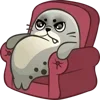 🦭 Эмодзи «🦭 Sealcalf - смайлы с тюленем» для Telegram