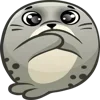 🦭 Эмодзи «🦭 Sealcalf - смайлы с тюленем» для Telegram