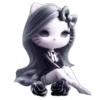 🤍 Эмодзи «Hlokitty» для Telegram