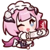 😚 Эмодзи «Honkai impact 3rd emoji p.1» для Telegram