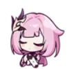 😌 Эмодзи «Honkai impact 3rd emoji p.1» для Telegram