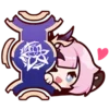 😘 Эмодзи «Honkai impact 3rd emoji p.1» для Telegram