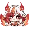 😼 Эмодзи «Honkai impact 3rd emoji p.2» для Telegram