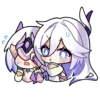😥 Эмодзи «Honkai impact 3rd emoji p.2» для Telegram