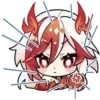 😠 Эмодзи «Honkai impact 3rd emoji p.2» для Telegram