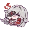 😰 Эмодзи «Honkai impact 3rd emoji p.2» для Telegram