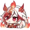 😡 Эмодзи «Honkai impact 3rd emoji p.2» для Telegram