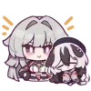 💞 Эмодзи «Honkai impact 3rd emoji p.2» для Telegram
