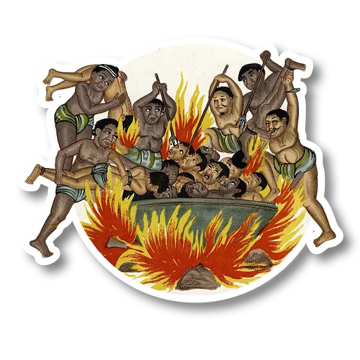 🔥 Стикер «Огонь истории / Flames of History» для Telegram