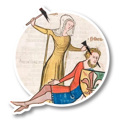 🔨 Стикер «Огонь истории / Flames of History» для Telegram
