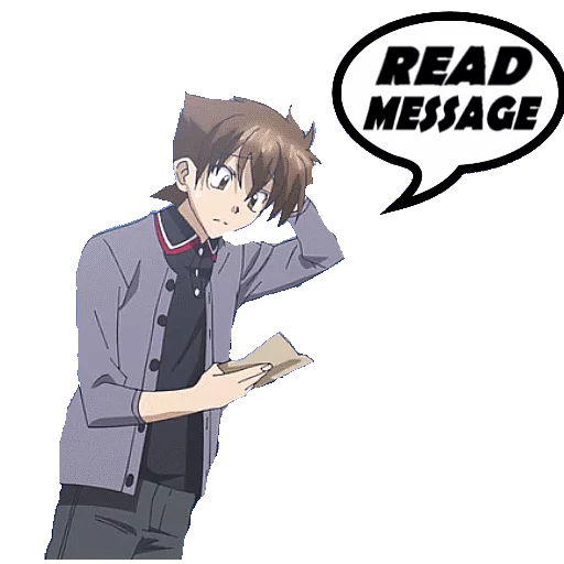 📪 Стикер «HIGH SCHOOL DXD» для Telegram